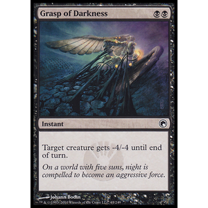 Magic löskort: Scars of Mirrodin: Grasp of Darkness (Foil)
