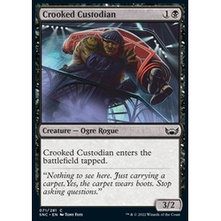 Magic löskort: Streets Of New Capenna: Crooked Custodian