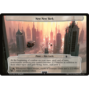 Magic löskort: Universes Beyond: Doctor Who: Planechase card bundle Timey Wimey