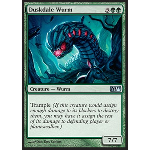 Magic Löskort: Magic 2011: Duskdale Wurm