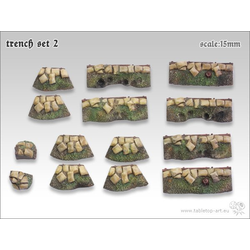 Tabletop-Art: Trench Set 2 - 15mm