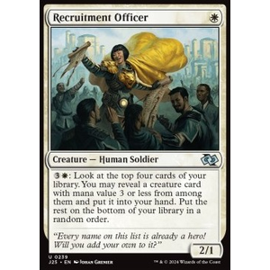 Magic löskort: Magic: Foundations Jumpstart: Recruitment Officer