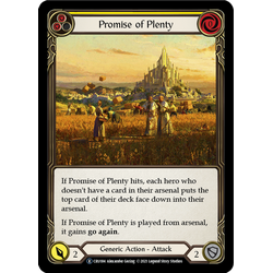 FaB Löskort: Crucible of War Unlimited: Promise of Plenty (Yellow)