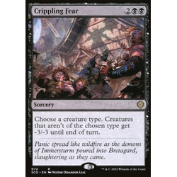 Magic löskort: Starter Commander Decks: Crippling Fear