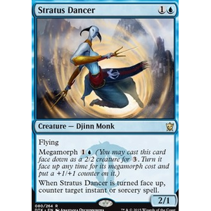Magic löskort: Dragons of Tarkir: Stratus Dancer (Foil)