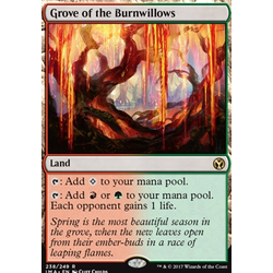 Magic löskort: Iconic Masters: Grove of the Burnwillows