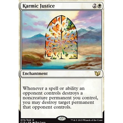 Magic löskort: Commander 2015: Karmic Justice