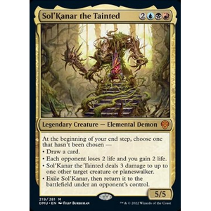 Magic löskort: Dominaria United: Sol'Kanar the Tainted