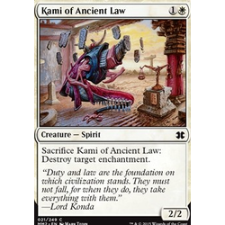 Magic löskort: Modern Masters 2015: Kami of Ancient Law