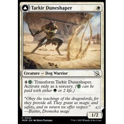 Magic löskort: March of the Machine: Tarkir Duneshaper // Burnished Dunestomper (Foil)