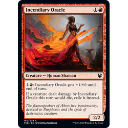 Magic löskort: Theros: Beyond Death: Incendiary Oracle