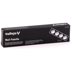 Vallejo Wet Palette: Well palette with magnet attachment (149x34x13mm)