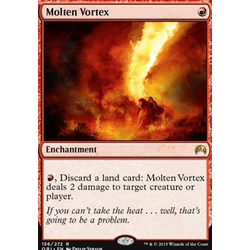 Magic löskort: Origins: Molten Vortex (Foil)