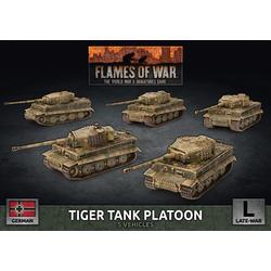 German Tiger Tank Platoon (plastic)
