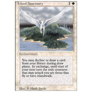 Magic löskort: Revised: Island Sanctuary