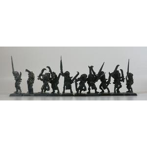 Dark Elves: Witch Elves (10st, Metall)