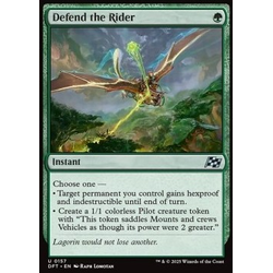 Magic löskort: Magic: Aetherdrift: Defend the Rider