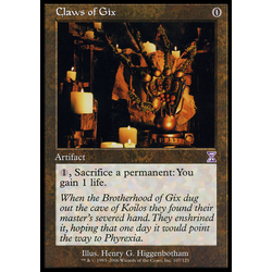 Magic löskort: Timeshifted: Claws of Gix