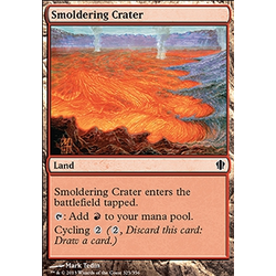 Magic löskort: Commander 2013: Smoldering Crater