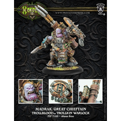 Trollbloods Madrak, Great Chieftan (Warlock)