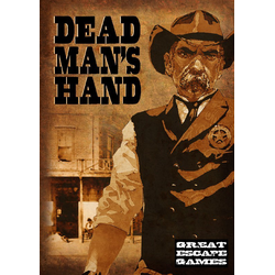 Dead Man's Hand Regelbok + Kortlek och Markers