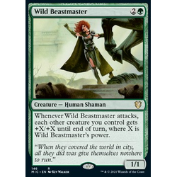 Magic löskort: Commander: Innistrad: Midnight Hunt: Wild Beastmaster