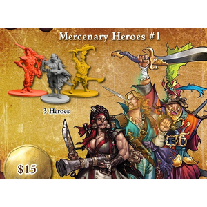 Rum & Bones: Mercenary Hero Set 1