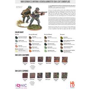 IONIC Waffen SS Uniforms & Eichenlaubmuster (Oak Leaf) Camouflage Set (12x20 ml)