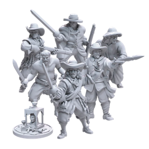 Port Royal: Spanish Guarda Costa Faction Box (resin) (6)