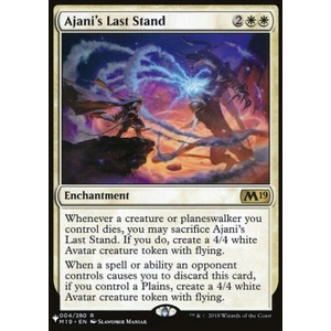 Magic löskort: The List: Ajani's Last Stand