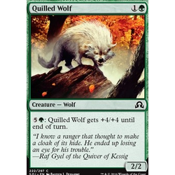 Magic löskort: Shadows over Innistrad: Quilled Wolf