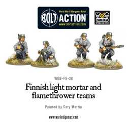 Finnish: Light mortar and flamethrower teams