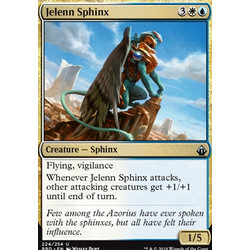 Magic löskort: Battlebond: Jelenn Sphinx
