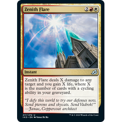 Magic löskort: Ikoria: Lair of Behemoths: Zenith Flare (Foil)
