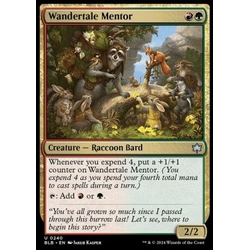 Magic löskort: Bloomburrow: Wandertale Mentor (Foil)