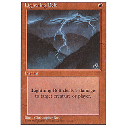 Magic löskort: 4th Edition: Lightning Bolt