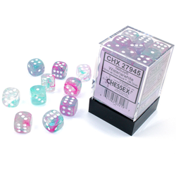 Nebula™ Wisteria/white Luminary™ (36-dice set)