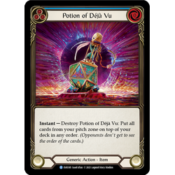 FaB Löskort: Everfest 1st Edition: Potion of Deja Vu (Cold Foil)