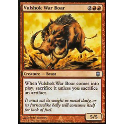 Magic löskort: Darksteel: Vulshok War Boar