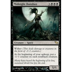 Magic löskort: Shadowmoor: Midnight Banshee (Foil)