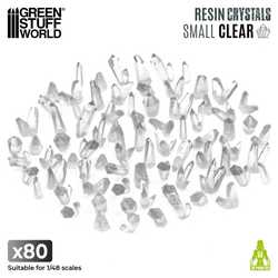 Green Stuff World -  Resin Crystals Small transparent colorable