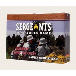 Sergeants Miniature Game: German Light Infantry Rifle Team