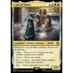 Magic löskort: Universes Beyond: Doctor Who: Cult of Skaro