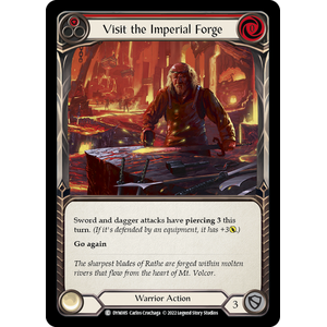 FaB Löskort: Dynasty: Visit the Imperial Forge (Red)