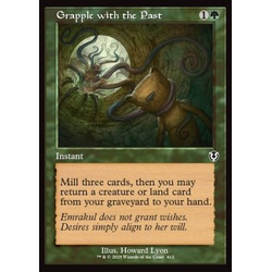 Magic löskort: Magic: Innistrad Remastered: Grapple with the Past (alternative art)