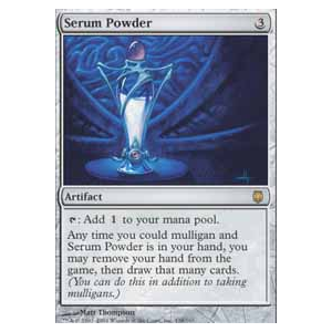 Magic löskort: Darksteel: Serum Powder