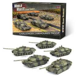 British Challenger 2 Armoured Troop (plastic) (5)