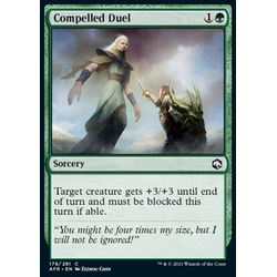 Magic löskort: Adventures in the Forgotten Realms: Compelled Duel