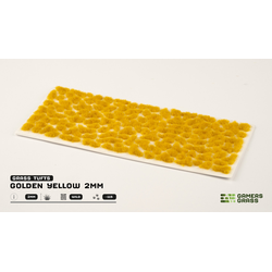 Gamer's Grass: Golden Yellow Tufts 2mm
