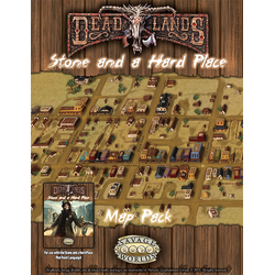 Deadlands: Stone and a Hard Place Map Pack (Savage Worlds)